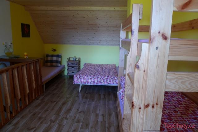 Ubytování Horní Planá ložnice