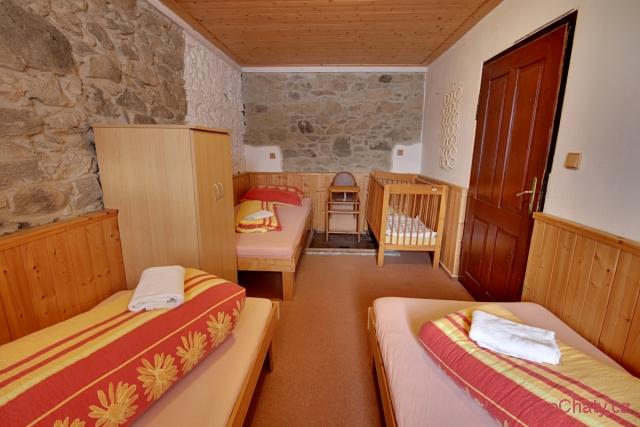 Chalupa Míša - Resort Kadleců ložnice