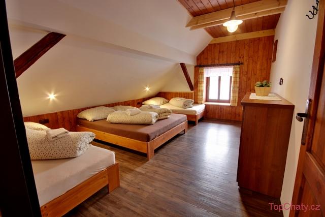 Chalupa Míša - Resort Kadleců ložnice