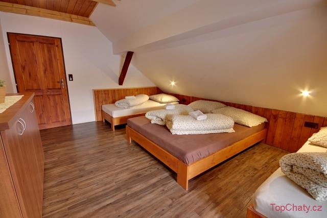 Chalupa Míša - Resort Kadleců ložnice