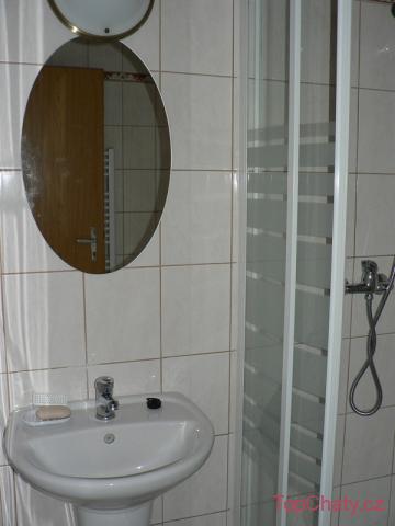 Ubytování Horní Vltavice koupelna