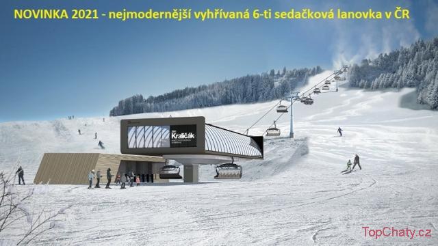 Chata Kaštan Vyhřívaná 6-ti sedačka