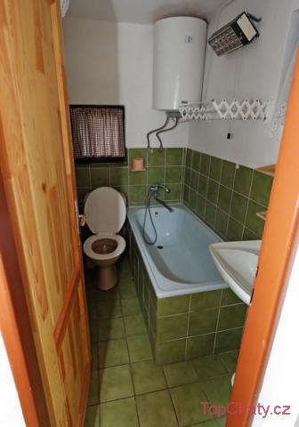 Chata Lipno koupelna/WC
