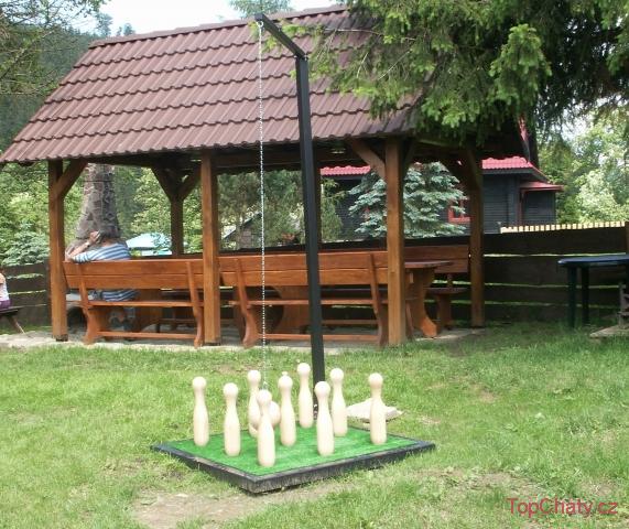 Chalupa Zlatník Venkovní posezení