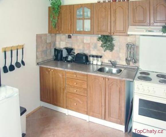 Horský apartmán Šediviny kuchyň