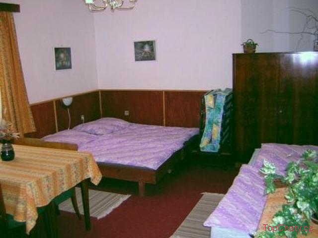 Ubytování Čestice ložnice