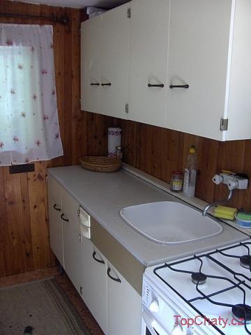Chata Roubenka Pastviny kuchyň